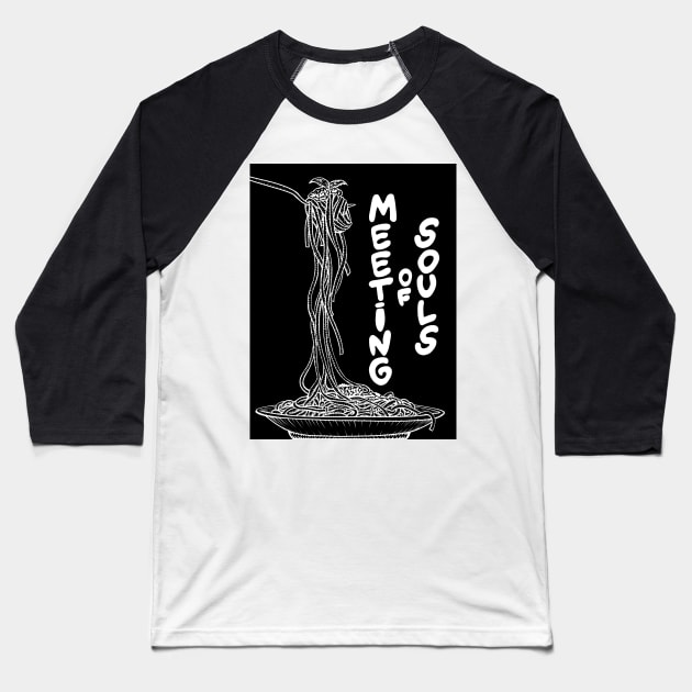 MEETING OF SOULS Baseball T-Shirt by lautir